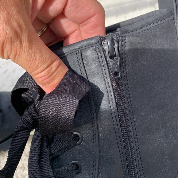 Mermaid sequins biker boot lace up - Picture 6 of 9